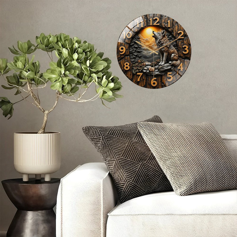 Horloge murale Wolf