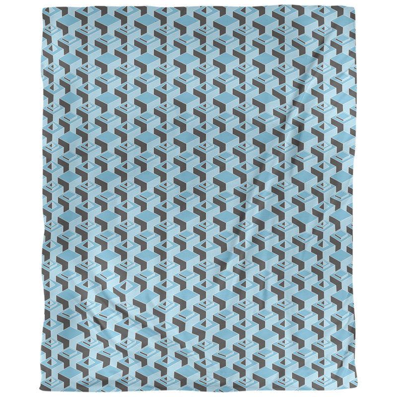 Tissu skyscrapers, Bleu sarcelle, L 54 po x l 36 po, Lin naturel paloma