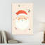 Smiling Christmas Santa Contemporary Winter Wall Art Print 1 Piece Wrapped Canvas Wall Art-791937066