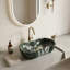 ShensuLao 14.2 Marble Bathroom Sink