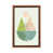 Toile avec cadre en bois classique