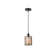 Luminaire suspendu tambour simple à 1 lumière Cobbleskill