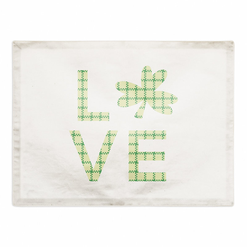 Fasto Polyester No Pattern Rectangle Placemat
