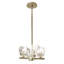 Gatsby 4 - Light Shaded Classic/Traditional Chandelier with Crystal Accents-66074495