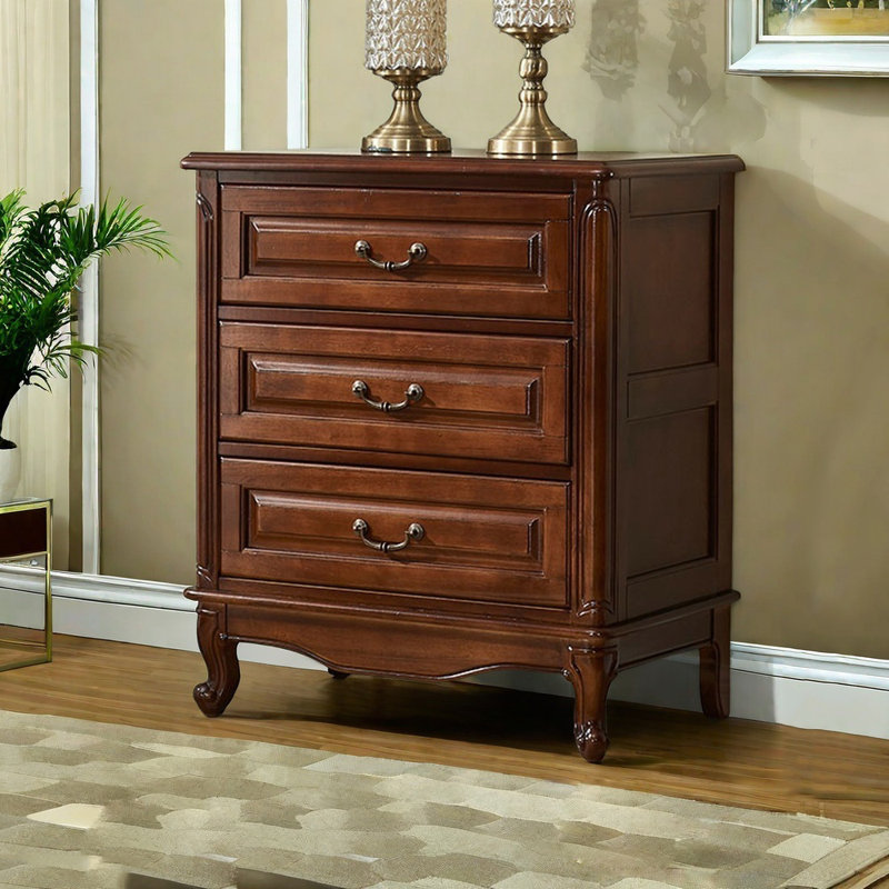 Retro Simple Solid Wood Accent Chests