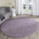 Rizco Shag Performance Solid Color Rug