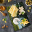 Ambesonne Tree Tempered Glass Cutting Board Majestic Oak Estonia Rural Cocoa Fern Green