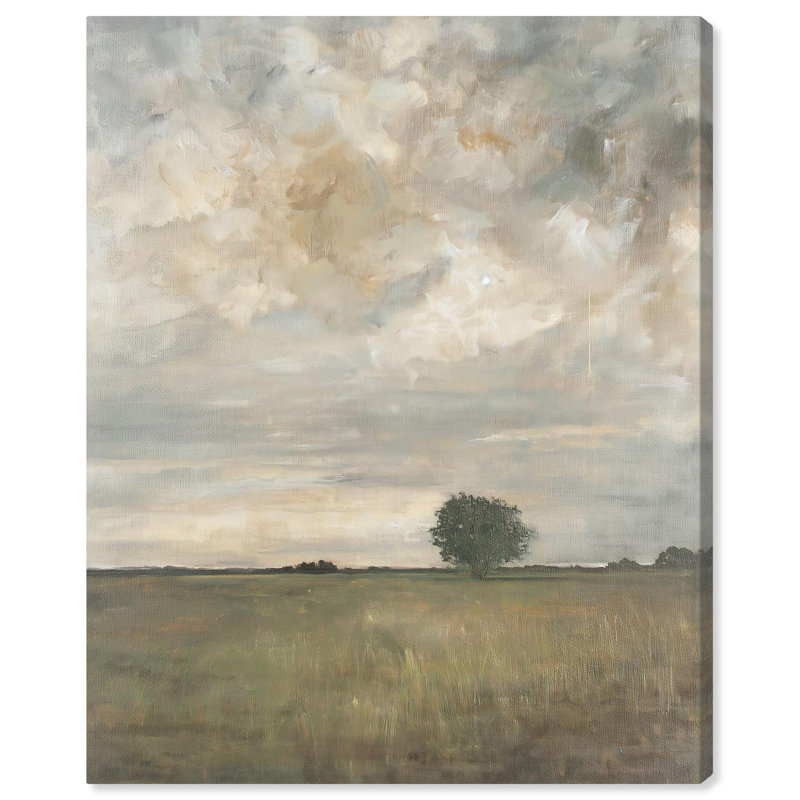 «Grassland Reverie» par Art Remedy, H 45 po x l 36 po, Toile tendue