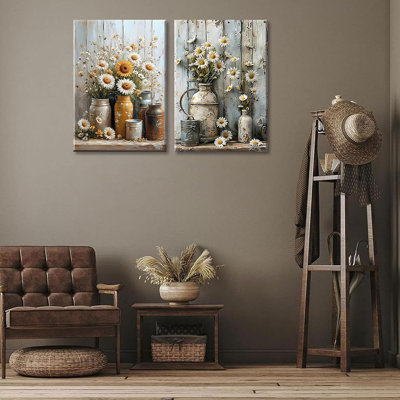 2 Piece Wrapped Canvas Print
