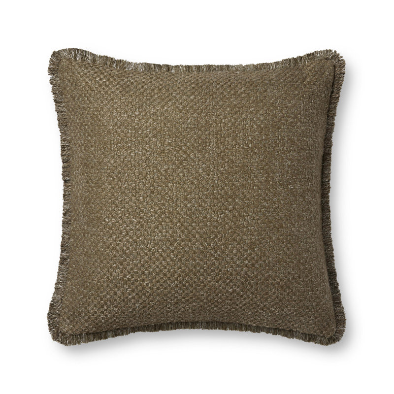 Jeté Loloi, Polyester/ Bourre en polyester, Olive