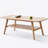 Center Table Low Table 100% Solid Wood Top Plate Desk Coffee Table With Storage Shelf
