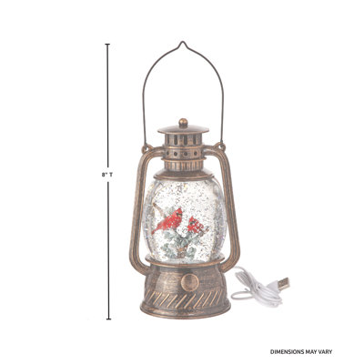 Christmas Cardinals Lantern