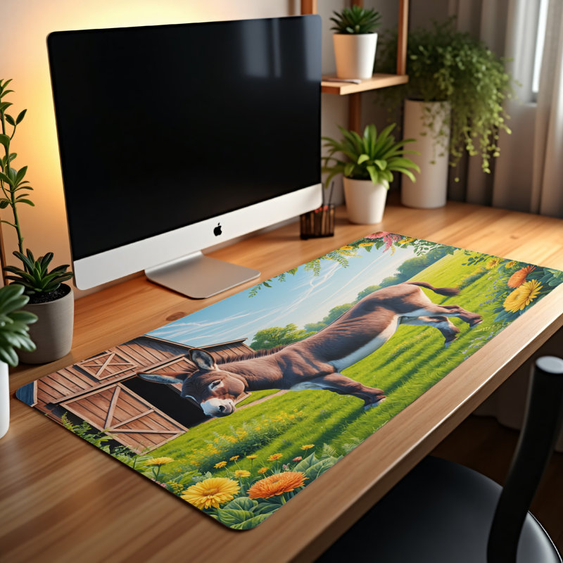 Polyester Desk Pad, 23.6x13.8
