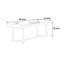 Bureau moderne en bois massif élégant-129914370