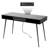 Wooden Patio Table and Dining Bench Set with Wagon Wheel Design