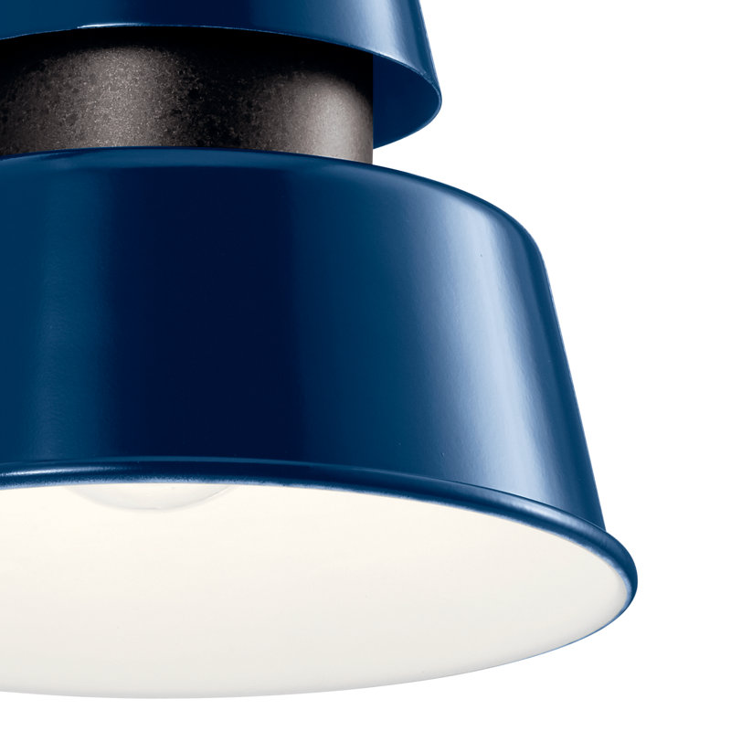 Catherene Wall Light, 9.75" H x 7" W x 8" D, Catalina Blue