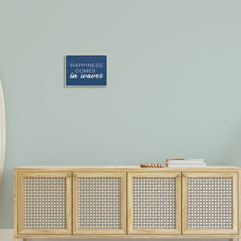 Un bonheur inspirant entre en jeu, H 14 po x l 14 po x P 1,5 po, Estampe numérique Farmhouse