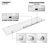 Dimmable Rectangle Flat Panel Ceiling Light