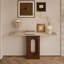 Image couleur pierre et console rectangulaire en bois massif-303311684