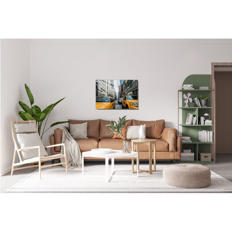 Peinture décorative en verre trempé, H 27,6 po x l 39,4 po
