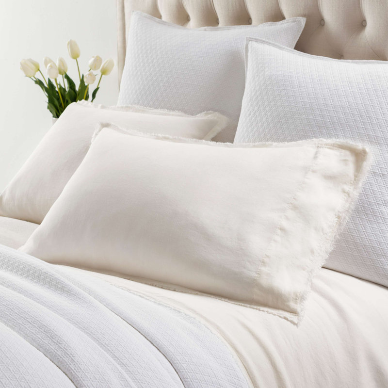 Faye Linen Sheet Set, King Sheet Set+Fitted Sheet+2 Pillowcases