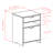 19.2'' Wide 2 -Drawer File Cabinet-115361073