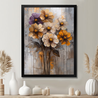 Haston - Floral Canvas Wall Art