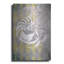 Beachcrest Home ™ «Vintage Harlequin Shell 1» par Alicia Soave, art mural en métal-1781856636