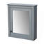 Armoire de rangement de salle de bain murale avec miroir, armoire à pharmacie avec tablette réglable en hauteur, armoire de rangement au-dessus de la toilette-1414992465