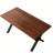 Kristofer 63" Kitchen Dining Table with Storage Shelves-121936514
