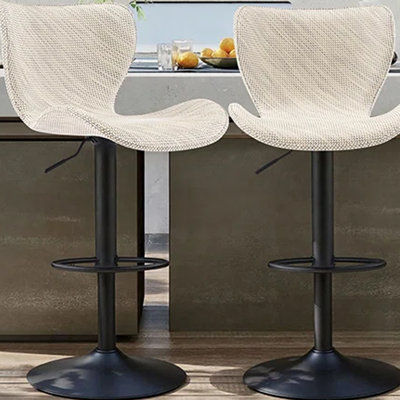 Outdoor Waterproof Textilene Swivel Bar Chair