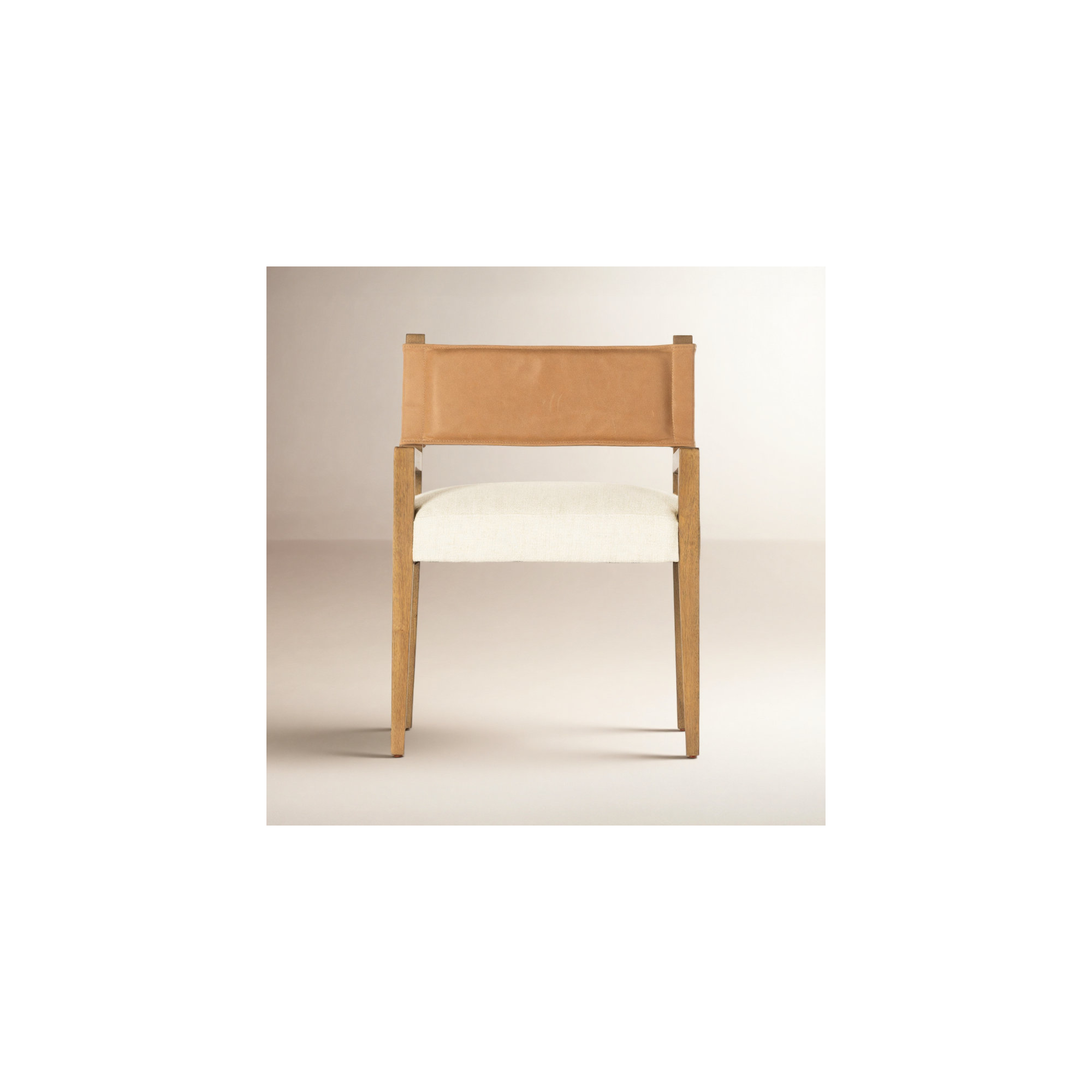Lorretta Arm Chair, Thames Cream, Dark Brown
