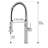 Hands Automatic Kitchen Sink Faucet With Pull Out , Smart Functionality, Color, Contemporary Style Function,