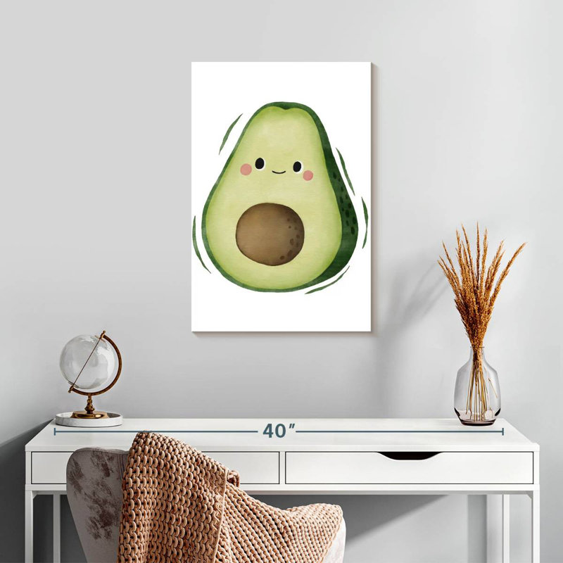 Yarlin Cute Avocado, 24" H x 16" W