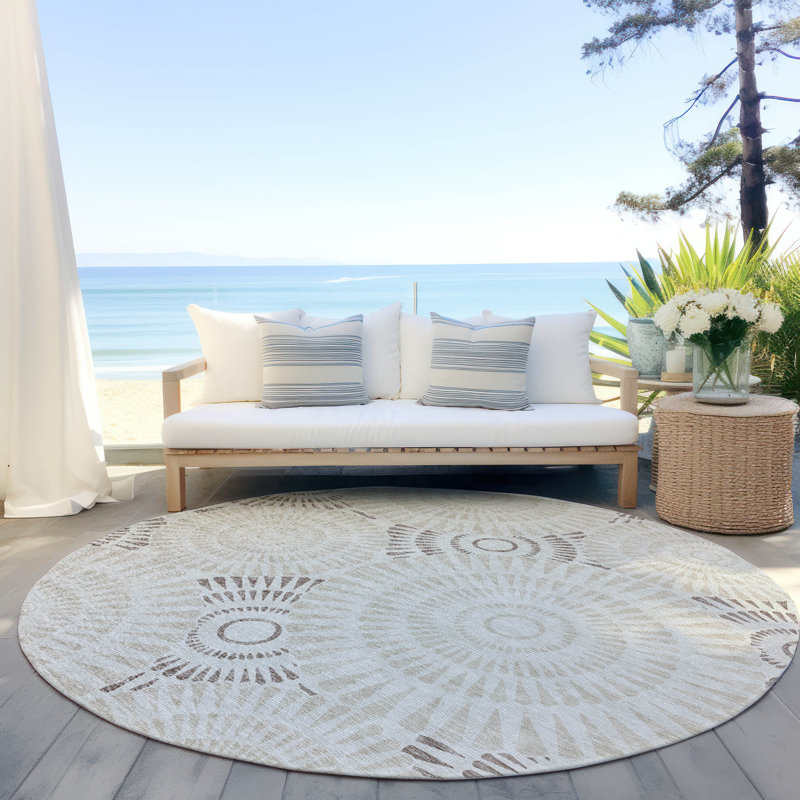  Corrisa Area Rug, Round 8'