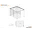 Rideaux en polyester filé noir Skylight 10 pi x 12 pi