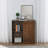 Mid Century 2 Sliding Door Sideboard Storage Cabinet