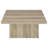 Eccleshall 3-Piece Square Coffee End Table Set Distressed Pine-986142184-983020526
