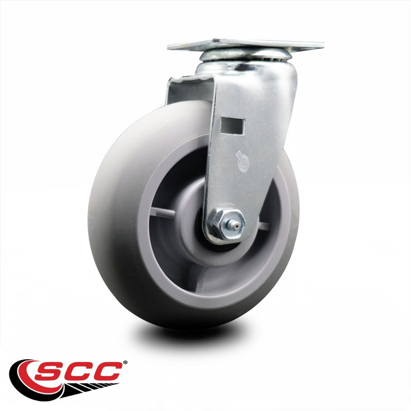 Thermoplastic Rubber Swivel Caster
