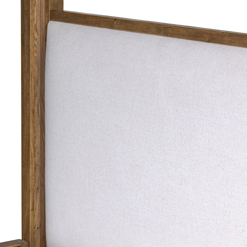 Frederick Canopy Bed-Antwerp Bone-Queen, King