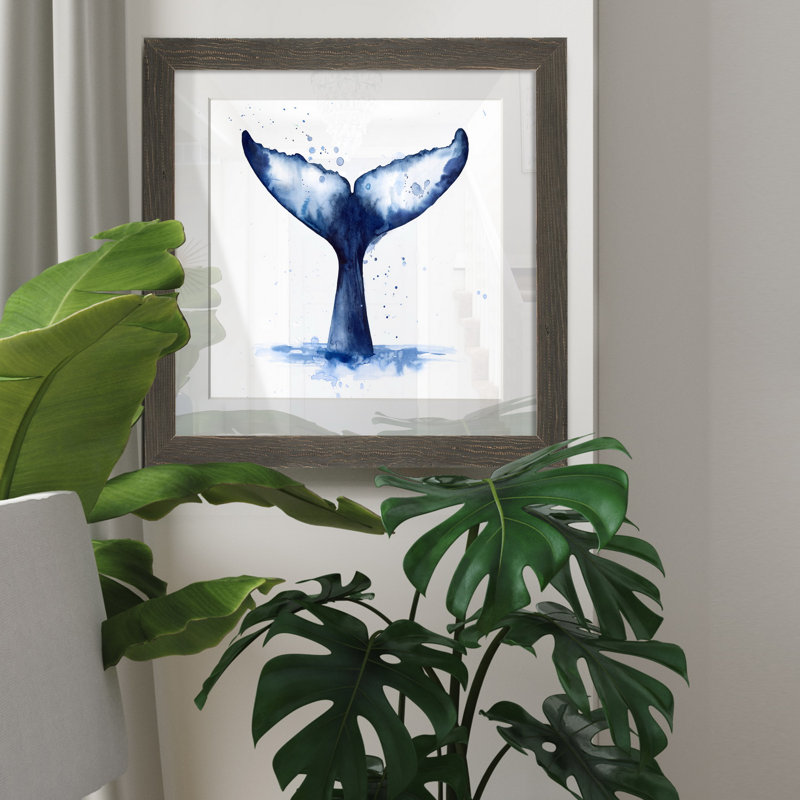 Mixed signaux VI-impression de peinture encadrée sur papier, H 31,5 po x l 31,5 po x P 1,5 po, Cadre gris