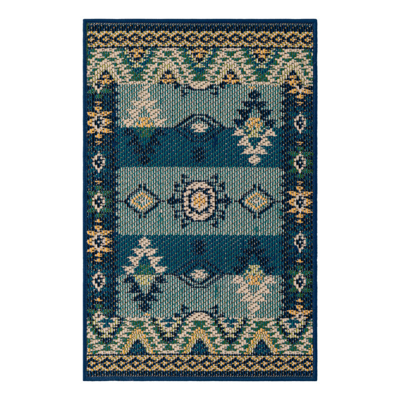 Ciudad Marlenia Indoor/Outdoor Area Rug, Rectangle 2 pi x 3 pi 1 po