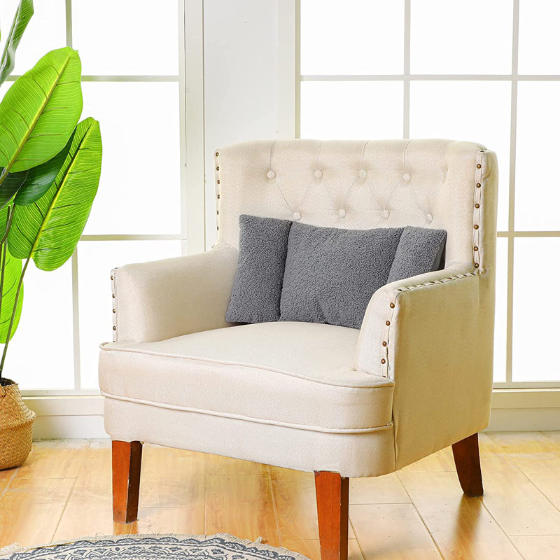 Throw Pillow, Gray