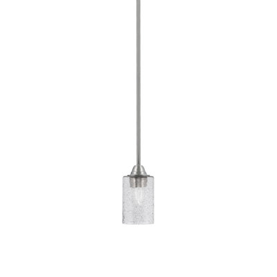 Luminaire suspendu suspendu Paramount avec verre fumé 4 po