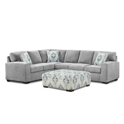 Corner Sectional with Ottoman