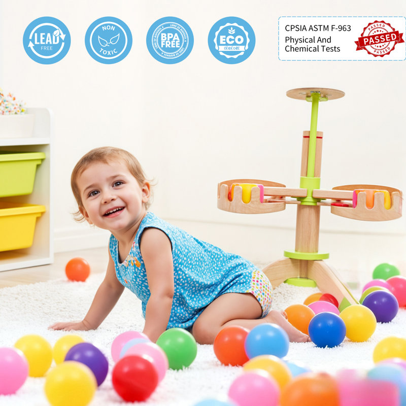 500pcs Balls for Kids Ball Pit(Multi-Color)