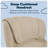 Serta Hannah Executive Office Chair, Ergonomic Lumbar Support, Firm Seat Cushion, Deep Body Pillows-92240312-17968994