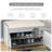 Mira 28" Wide Cabinet Storage Bench with Flip Top Storage-2089763500