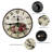 Dilmurat 12”MDF Wall Clock - Rose
