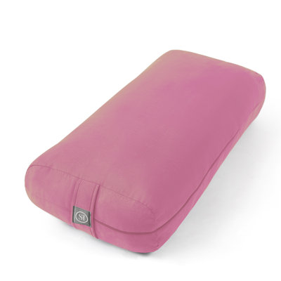 Coussin de méditation avec housse lavable et poignée de transport